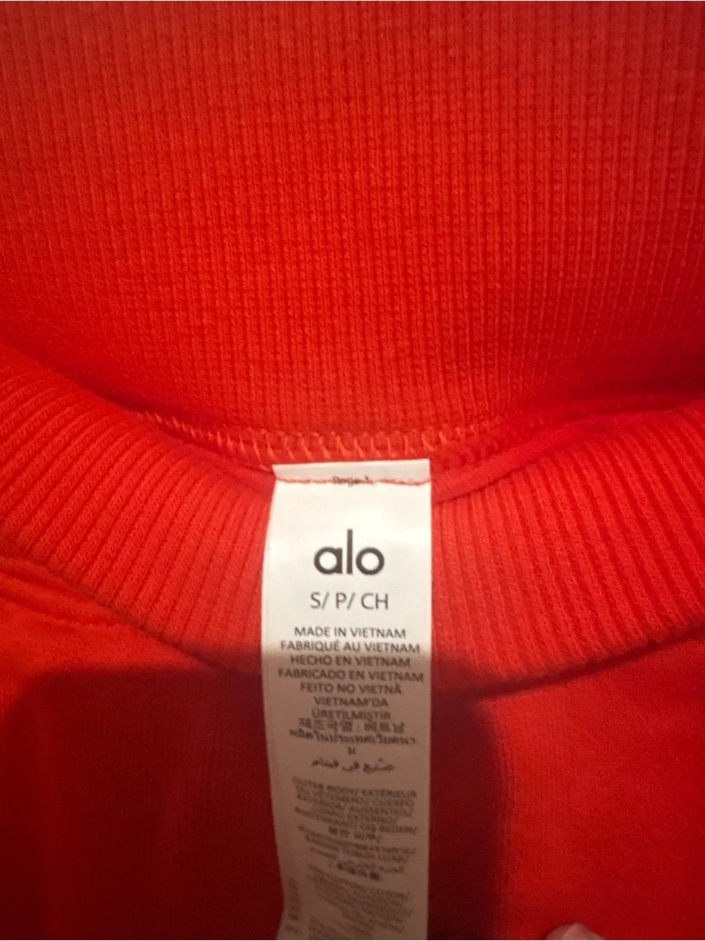 ALO Yoga Accolade Skirt Small Bright Red NWT